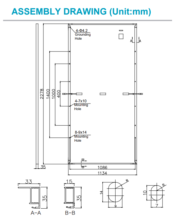 Akcome MONO 10BB Half-Cut Module 550W - Ultra Sound & Vision