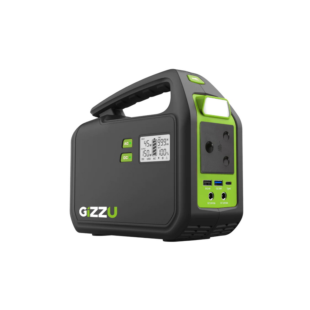 GIZZU 242Wh Portable Power Station - Ultra Sound & Vision