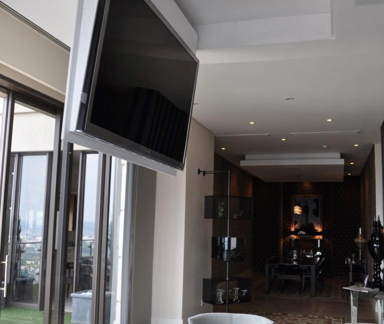 Definition Automation Ceiling Flapout TV Lift - Ultra Sound & Vision