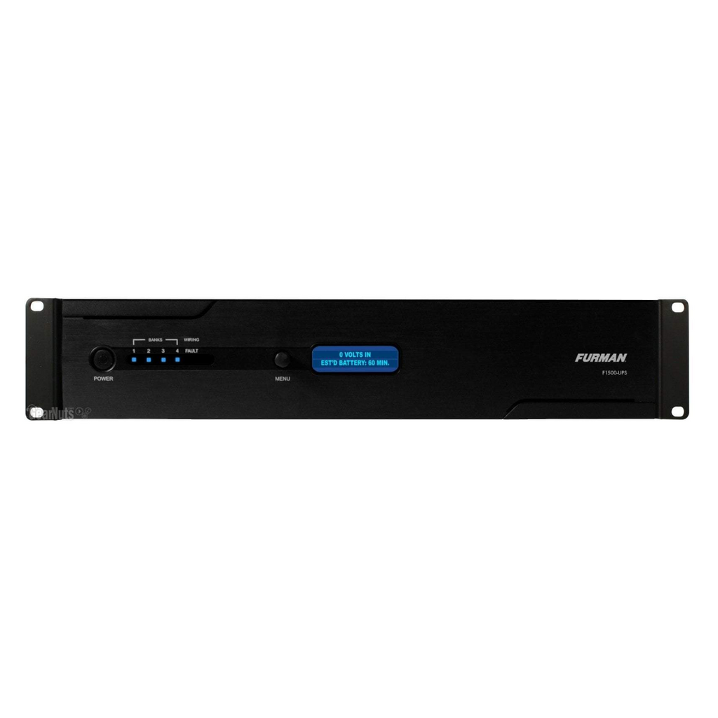 Furman F1500-UPS E Battery Backup Power Conditioner - Ultra Sound & Vision