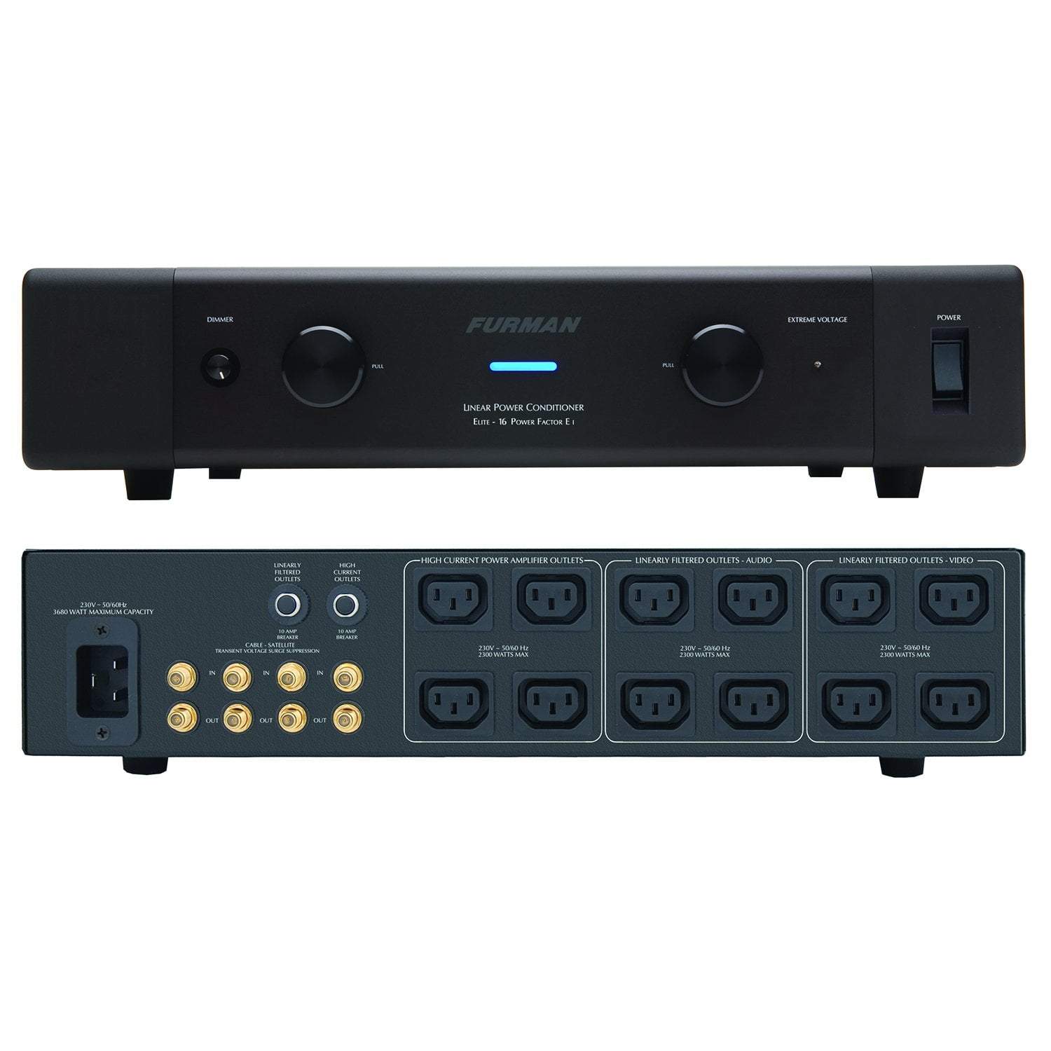 Furman Elite-16 PF E i Ultra-Linear AC Power Conditioner - Ultra Sound & Vision