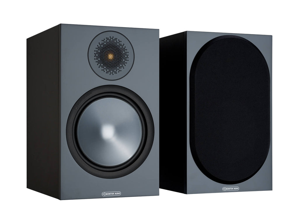 Monitor Audio Bronze 100 Bookshelf Speaker - Black - Ultra Sound & Vision