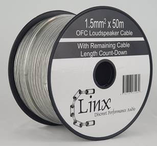 Linx 1.5mm OFC Loudspeaker Cable - Per Metre - Ultra Sound & Vision