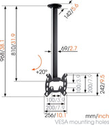 Vogels EFC 6215 TV Ceiling Mount Bracket - Ultra Sound & Vision