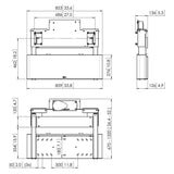 Vogels PFWE 7150 Motorised Display Wall Mount - Ultra Sound & Vision