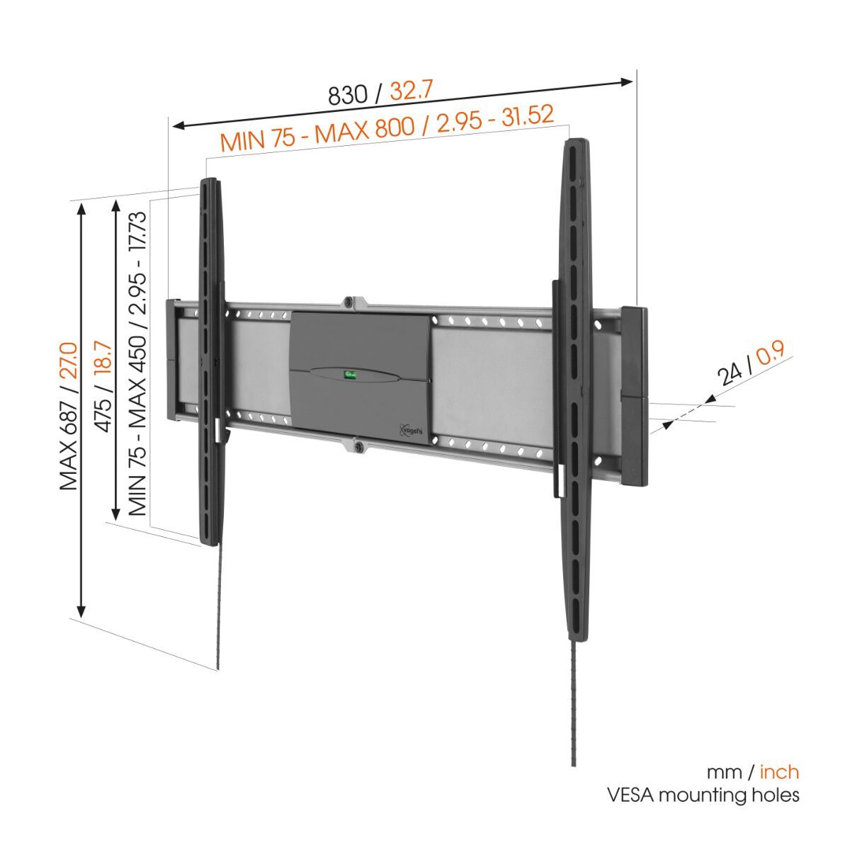 Vogels EFW 8305 Fixed TV Wall Mount - Ultra Sound & Vision