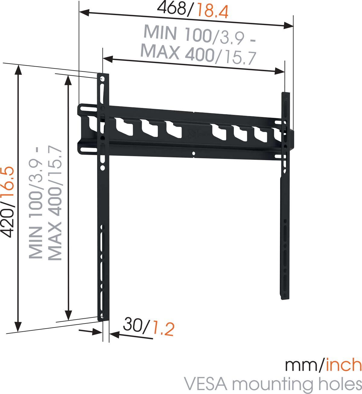 Vogels MA3000 TV Wall Mount Bracket - Ultra Sound & Vision