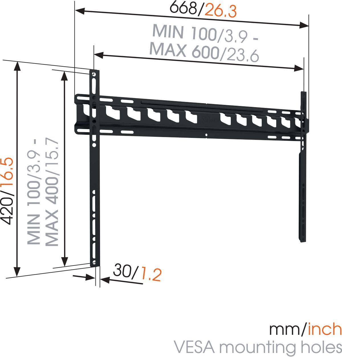 Vogels MA4000 TV Wall Mount Bracket - Ultra Sound & Vision